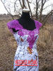 CAMO WEDDING Dress+LACE trim+Corset Back sizes 2 to 14