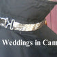 camo clip on tie
