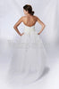 Country Wedding Dress+STRAPLESS lace dress